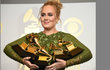 No Grammy, a noite foi de Adele