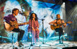 Nando Reis, Gilberto Gil e Gal Costa cantam juntos no Fantástico