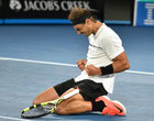 Classificado para a semifinal, Nadal evita projetar ‘final dos sonhos’ contra Federer (Foto: Peter Parks/AFP)